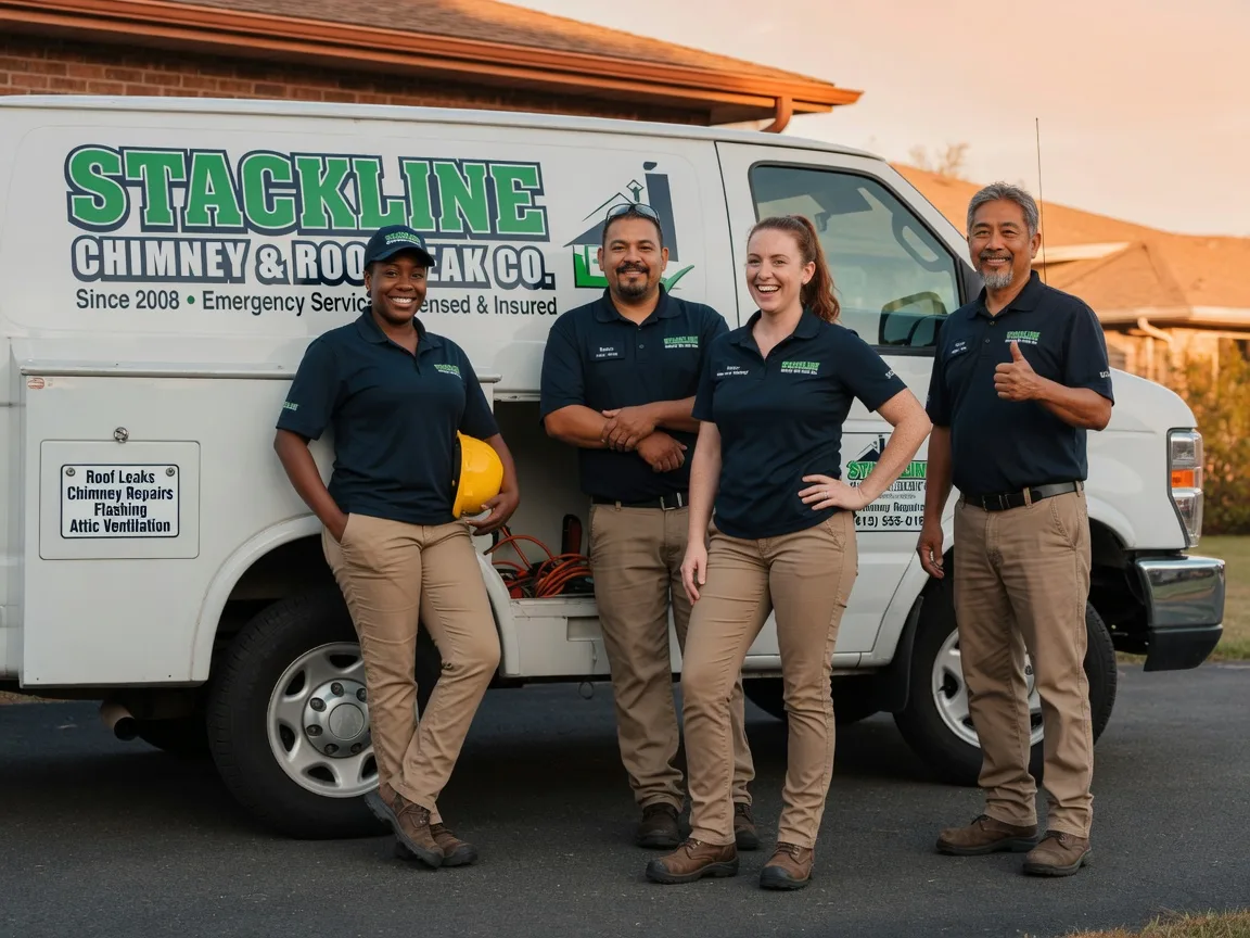 Chimney flashing repair company in Mott, ND